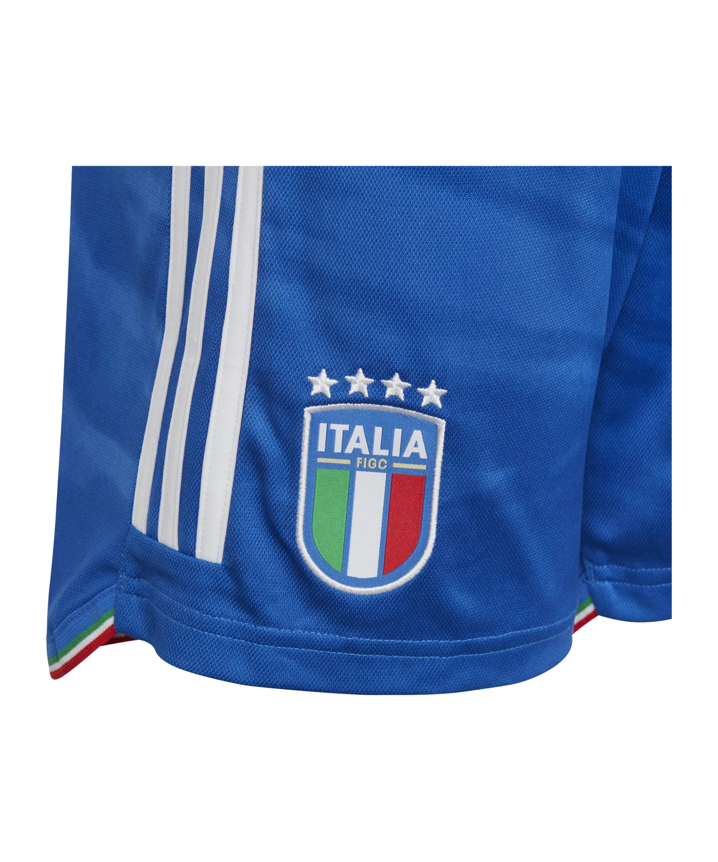 adidas Italien Short Home 2023 Kids Blau