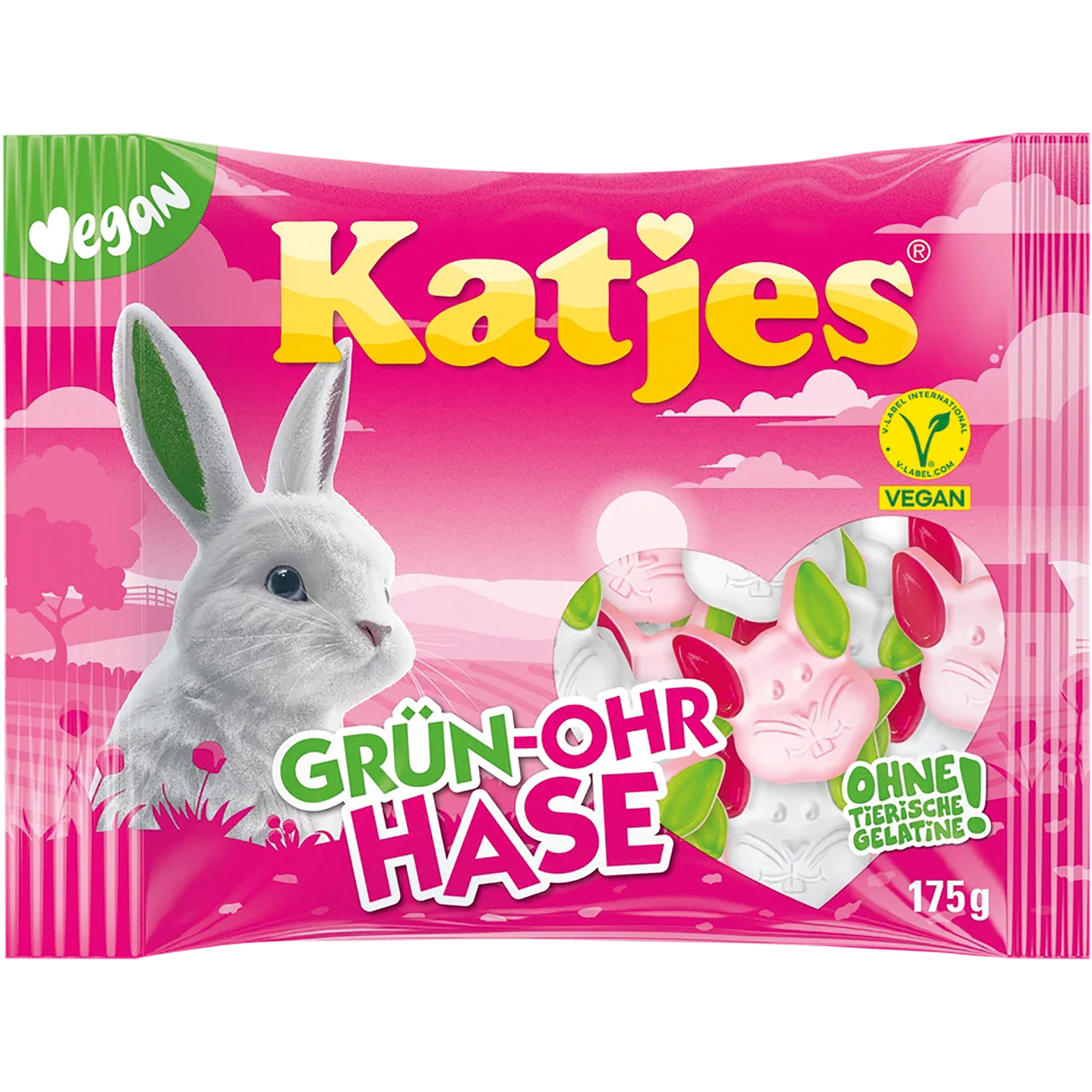 Katjes Grün-Ohr Hase 175 g
