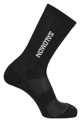 Chaussettes Salomon 365 Crew Noir Unisex