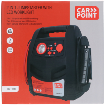 Carpoint jumpstarter 2in1 12V/17Ah