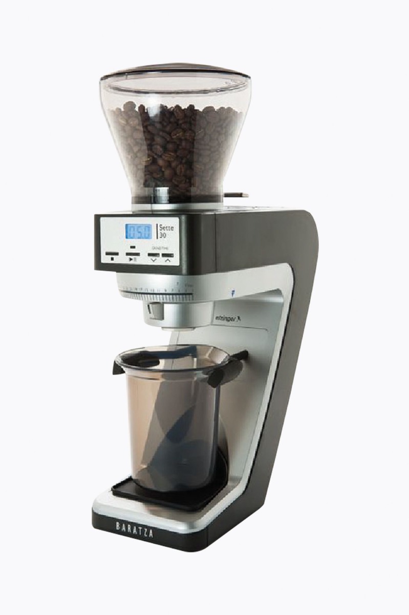 Rancilio Silvia, Edelstahl + Baratza Sette 30 AP Kaffeemühle