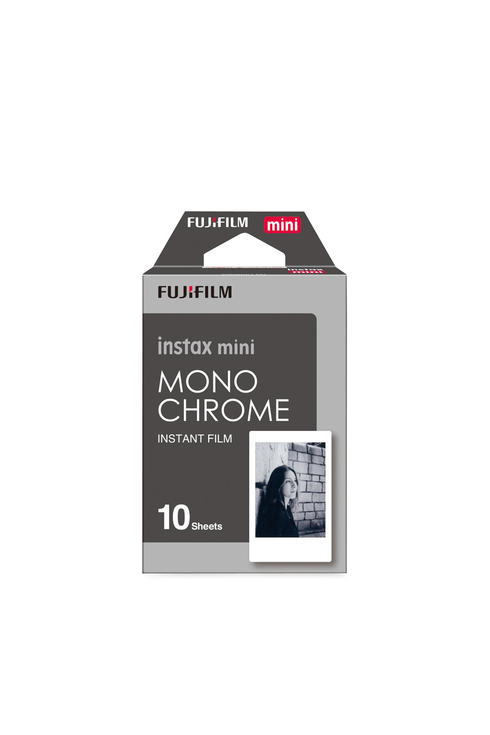 FUJIFILM films pour appareil instantané Film Instax Mini Pack Monochrome Noir