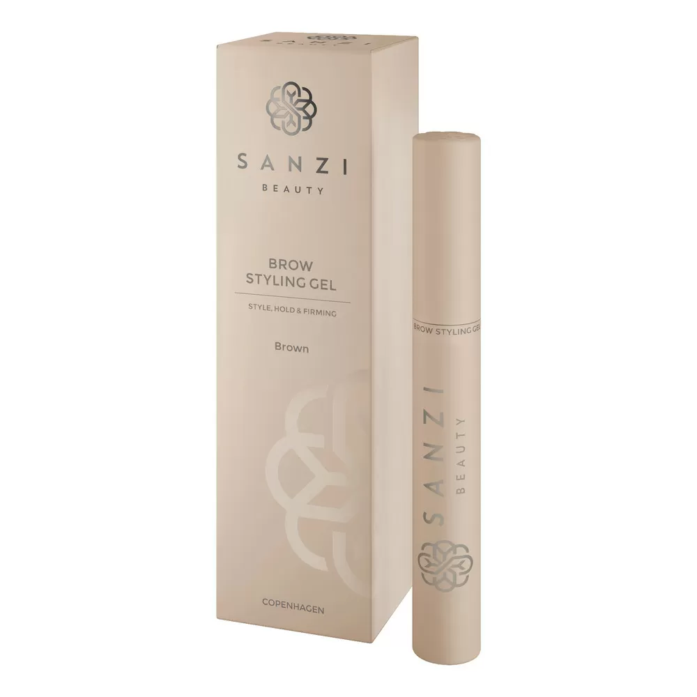 Sanzi Beauty Brow Styling Gel Brown - 6 ml.