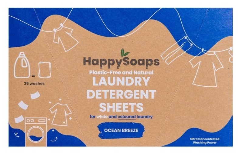HappySoaps Laundry Sheets35 stuks