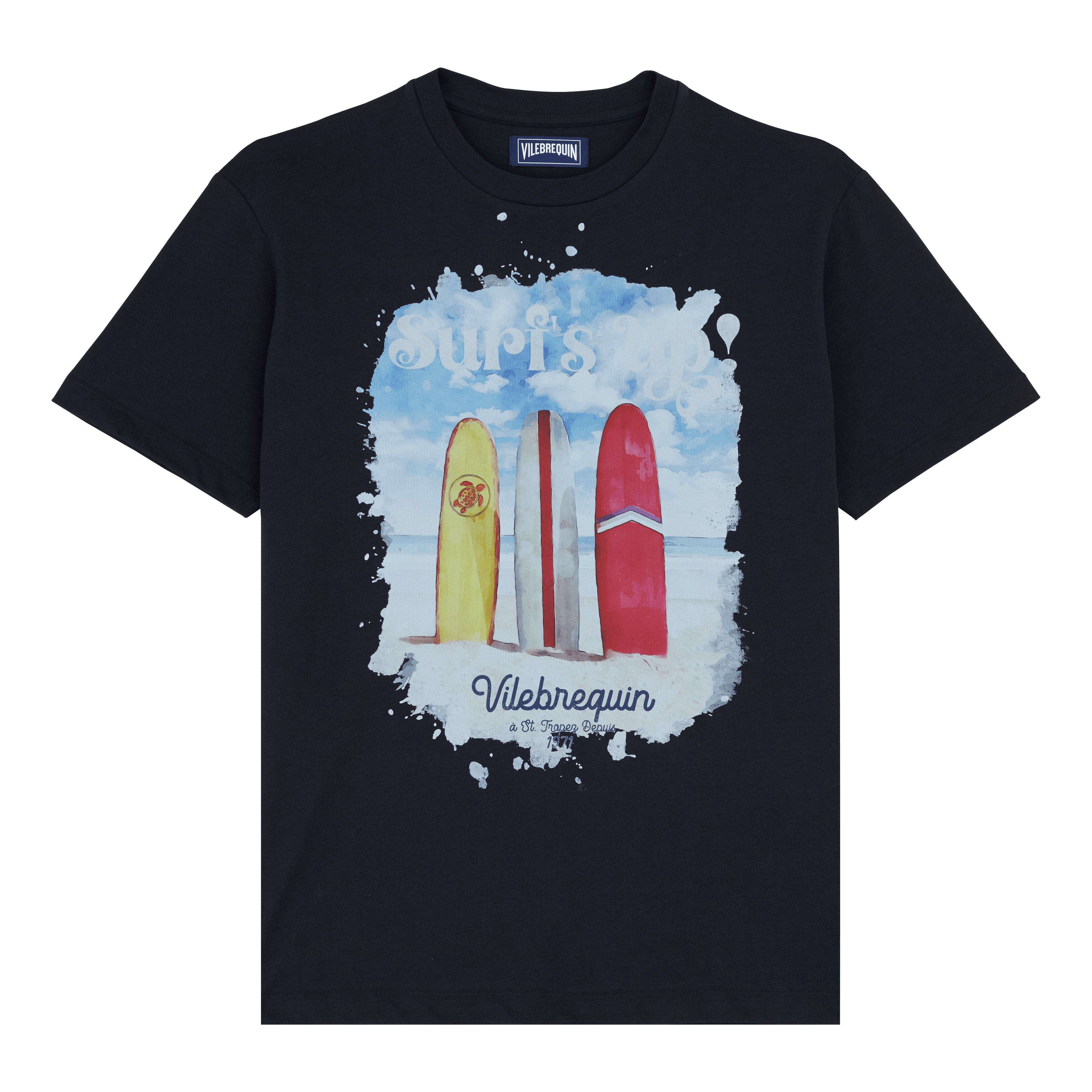 T-Shirt en Coton Homme Surf's Up