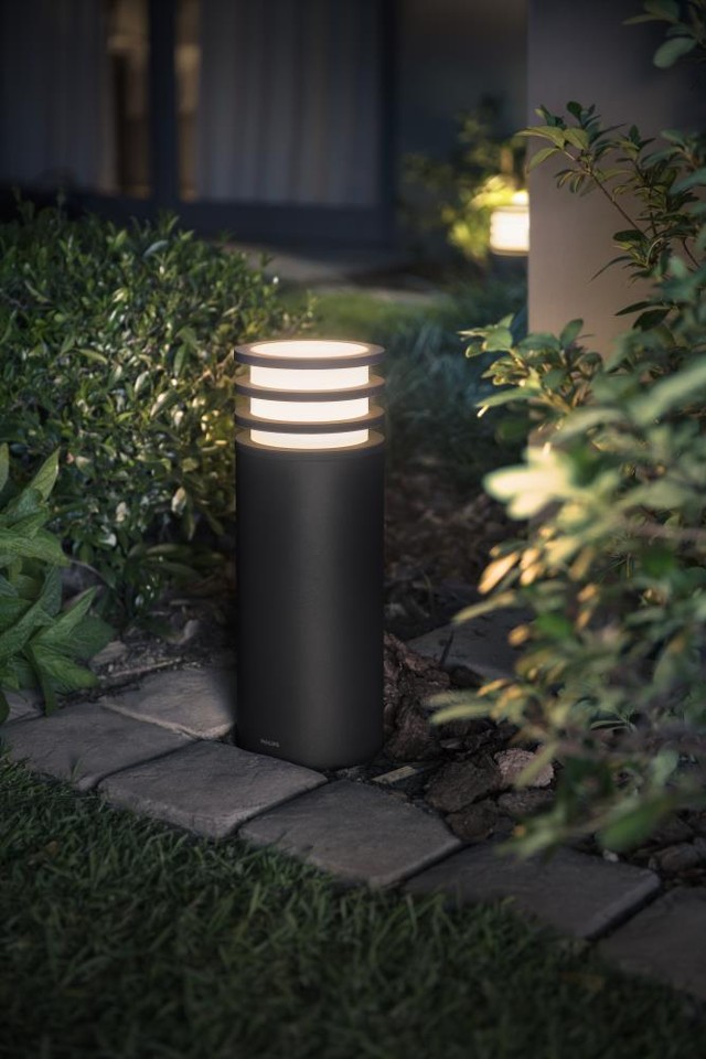 Philips Hue - Lucca Udendørs Lav Bedlampe - Warm White