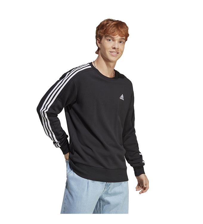adidas Men Essentials French Terry 3-Stripes Sweatshirt