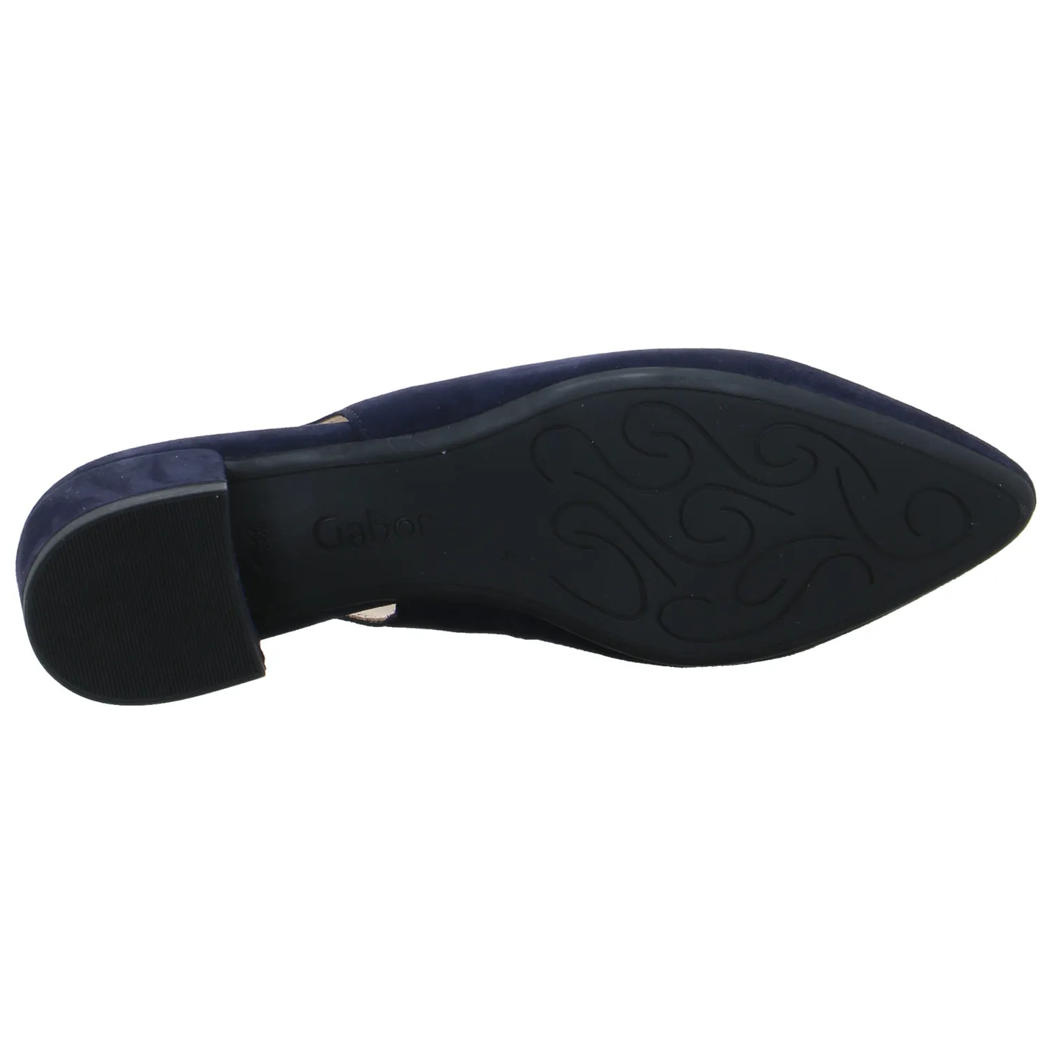 GABOR Slingpumps Navy Leder