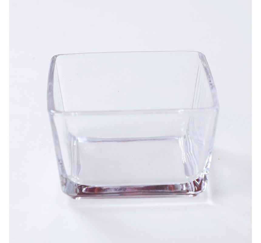 Choyce - Glazen snackschaal / houten schaal / set (verschillende designs)