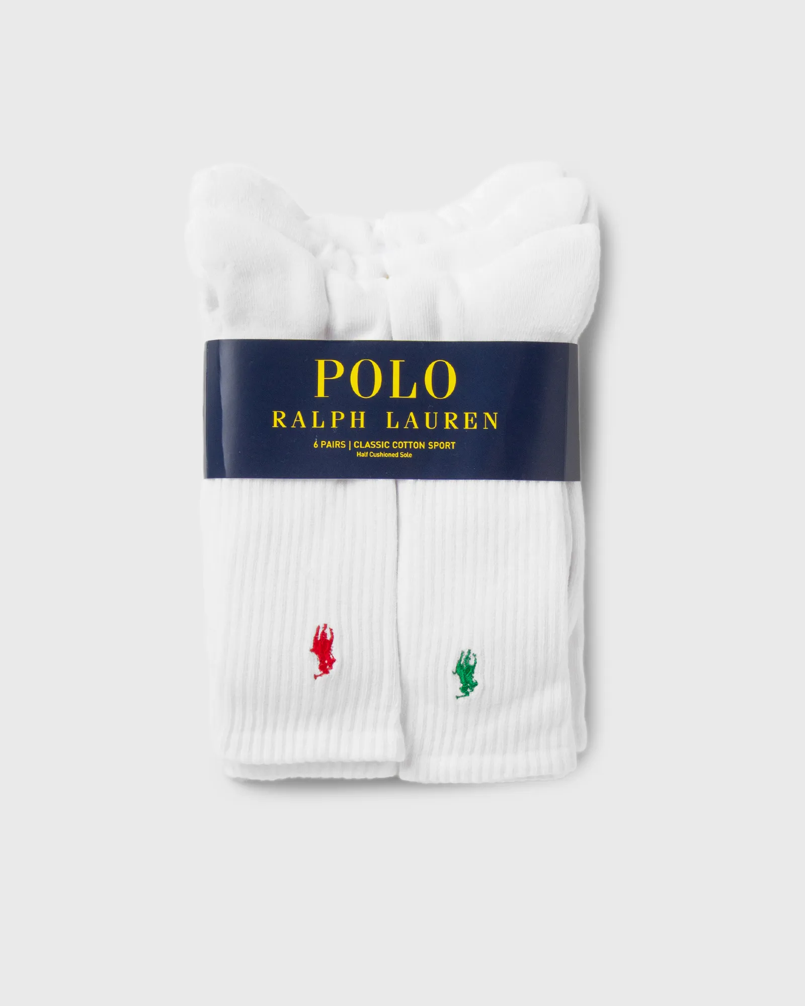 Polo Ralph Lauren CREW SOCKS 6-PACK