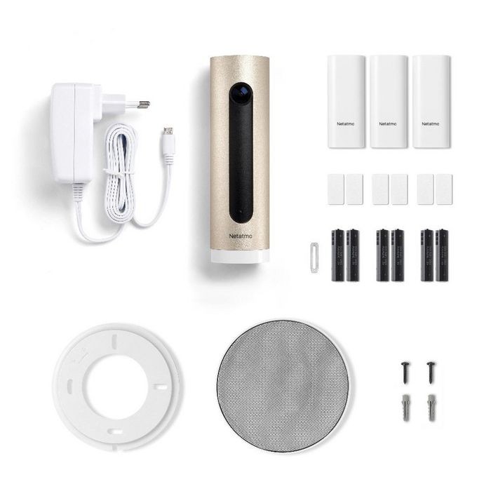 Netatmo - Indendørs Kamera, Sensorer & Sirene Bundle