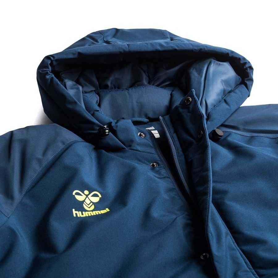Hummel Lead Entraîneur Veste - Bleu Marine/Vert