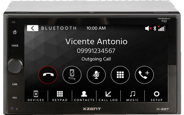 Xzent X-227 DAB+ Infotainmentsystem inkl. Apple CarPlay