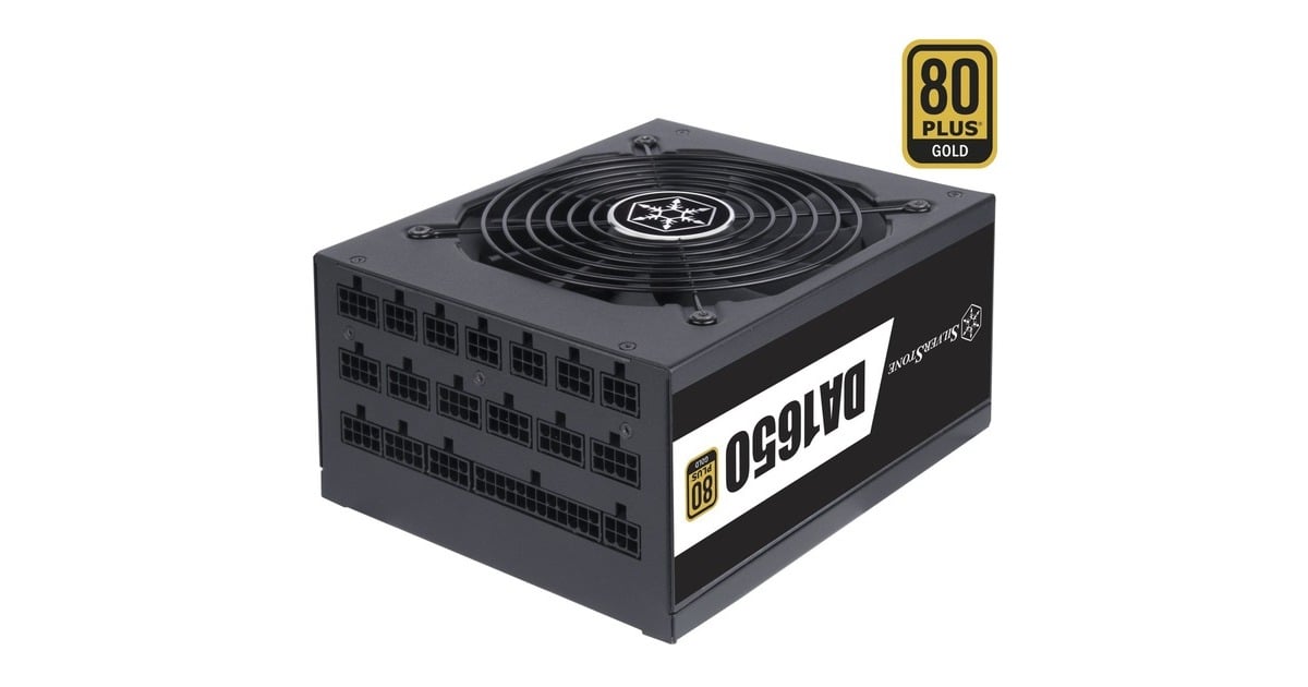 SilverStoneSST-DA1650-G, modulaire 1650 watt voeding   (Zwart, 12x PCIe)