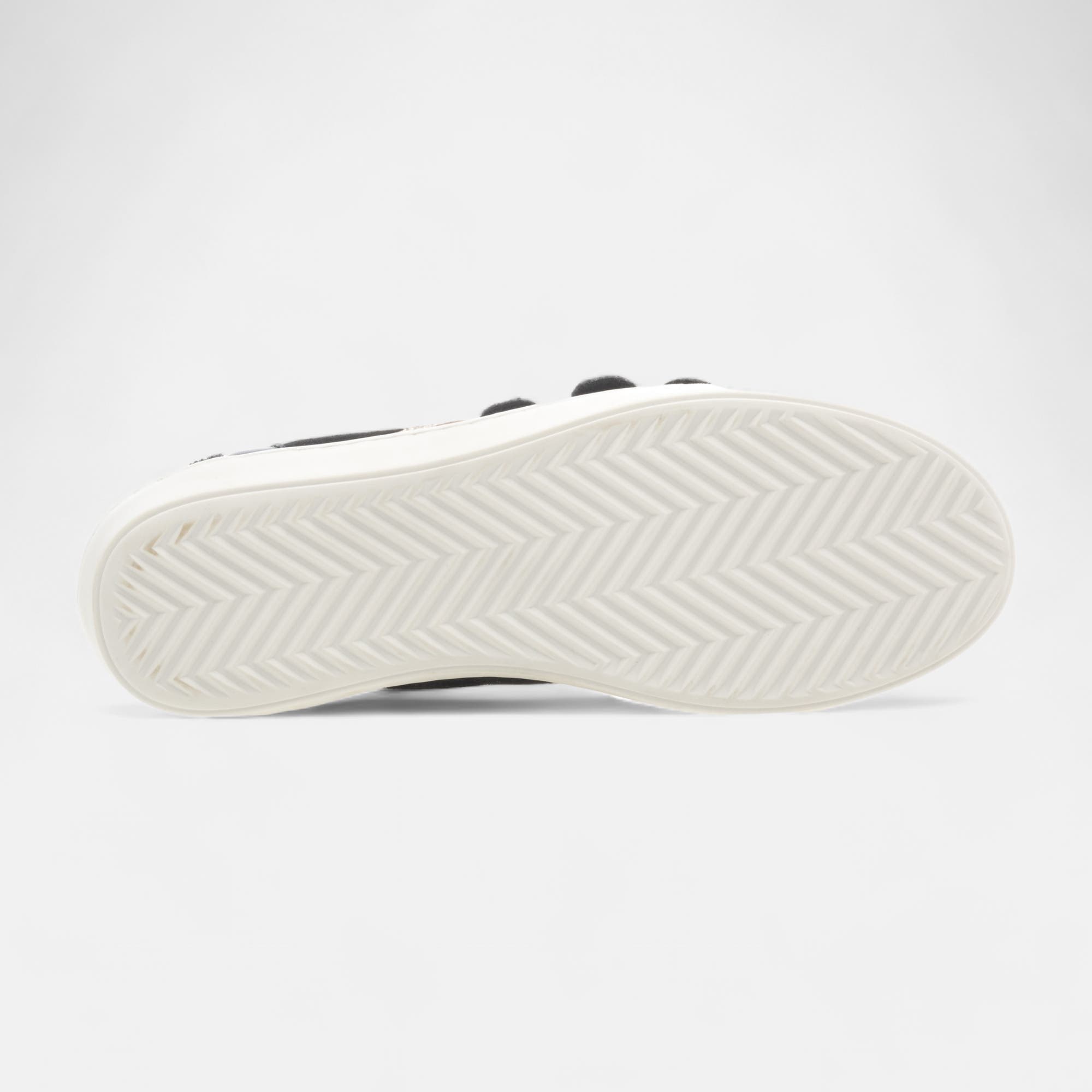 Baskets basses Femme en cuir noir