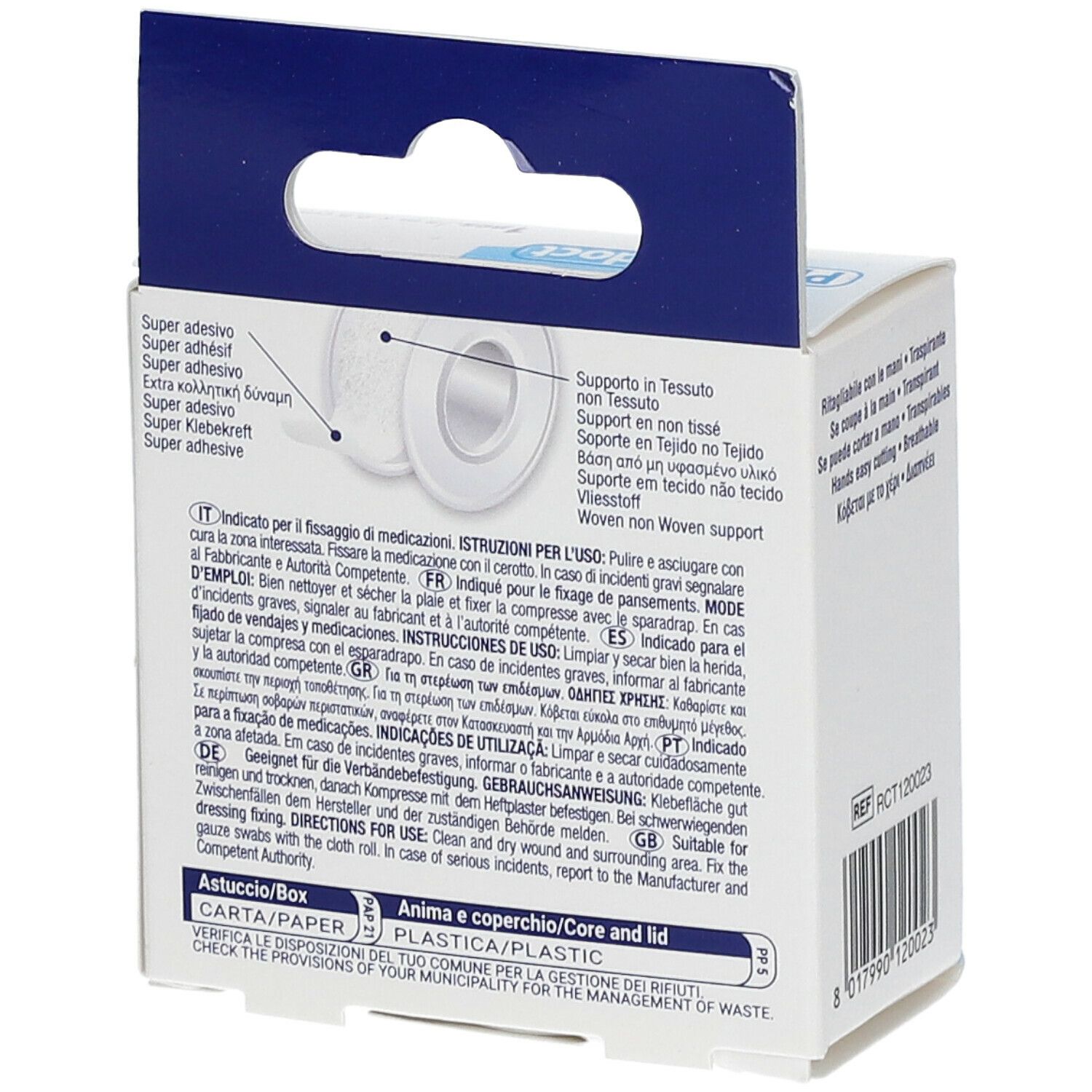 Pharmadoct Heftpflaster hyperallergisch 5 m x 2,5 cm