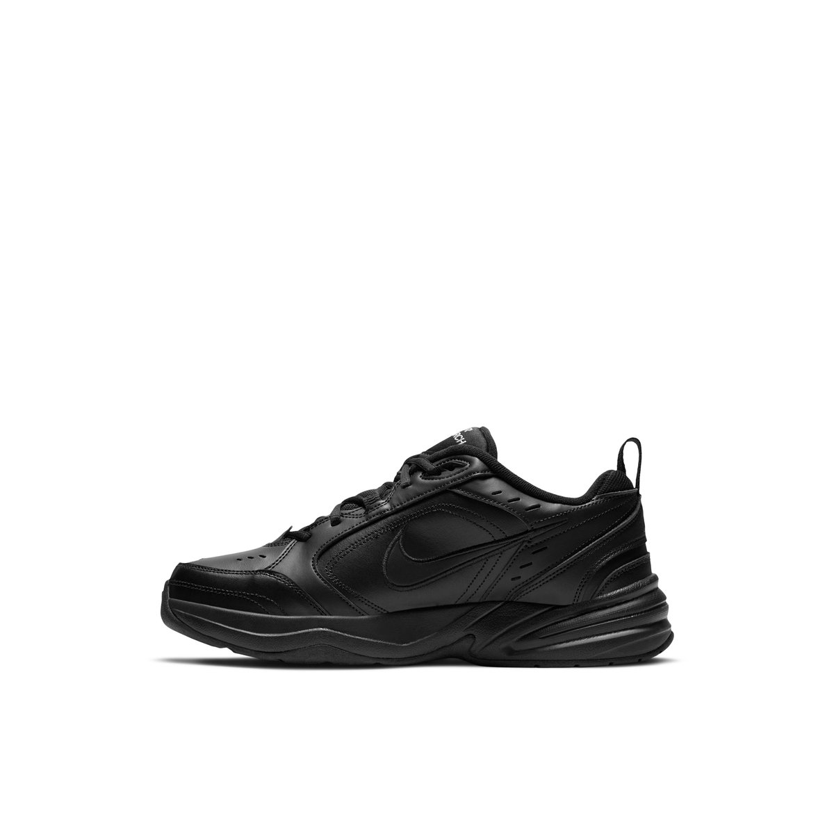 NIKE-Monarc_4-m-w-Baskets - Talon plat - Noir/Noir