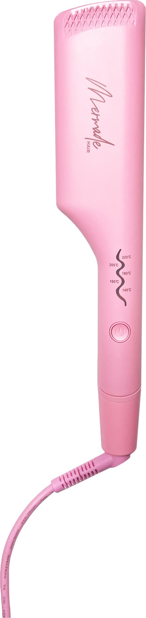 Mermade Double Waver krøllejern 4102 (lyserød)