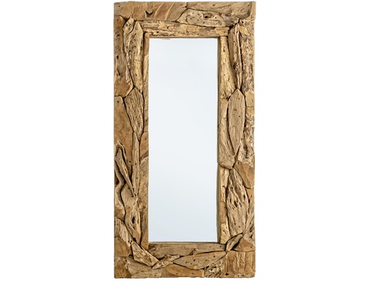 CONCEPT1 - Miroir Raven teck 120 x 60 x ep8 cm