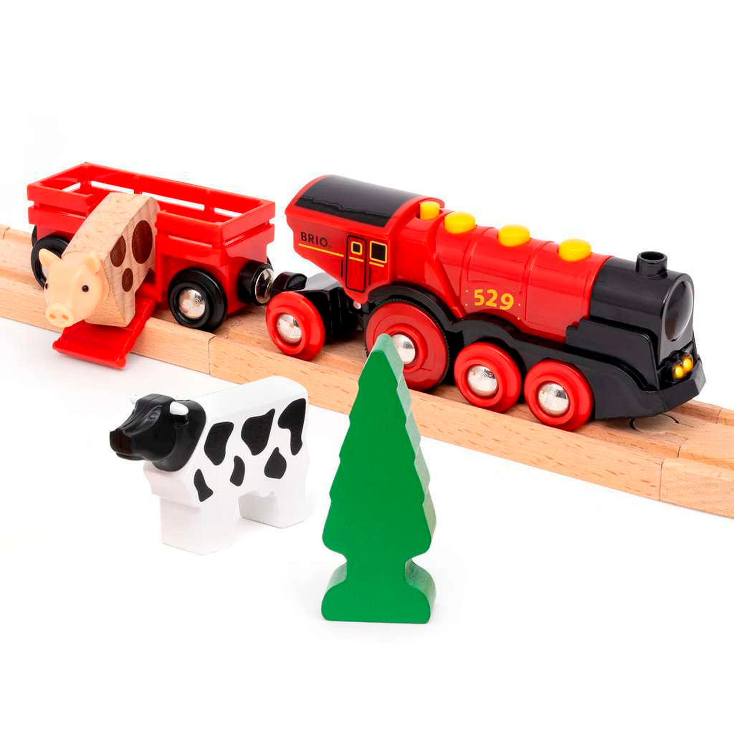 BRIO Rote Lola Bauernhof Zugset