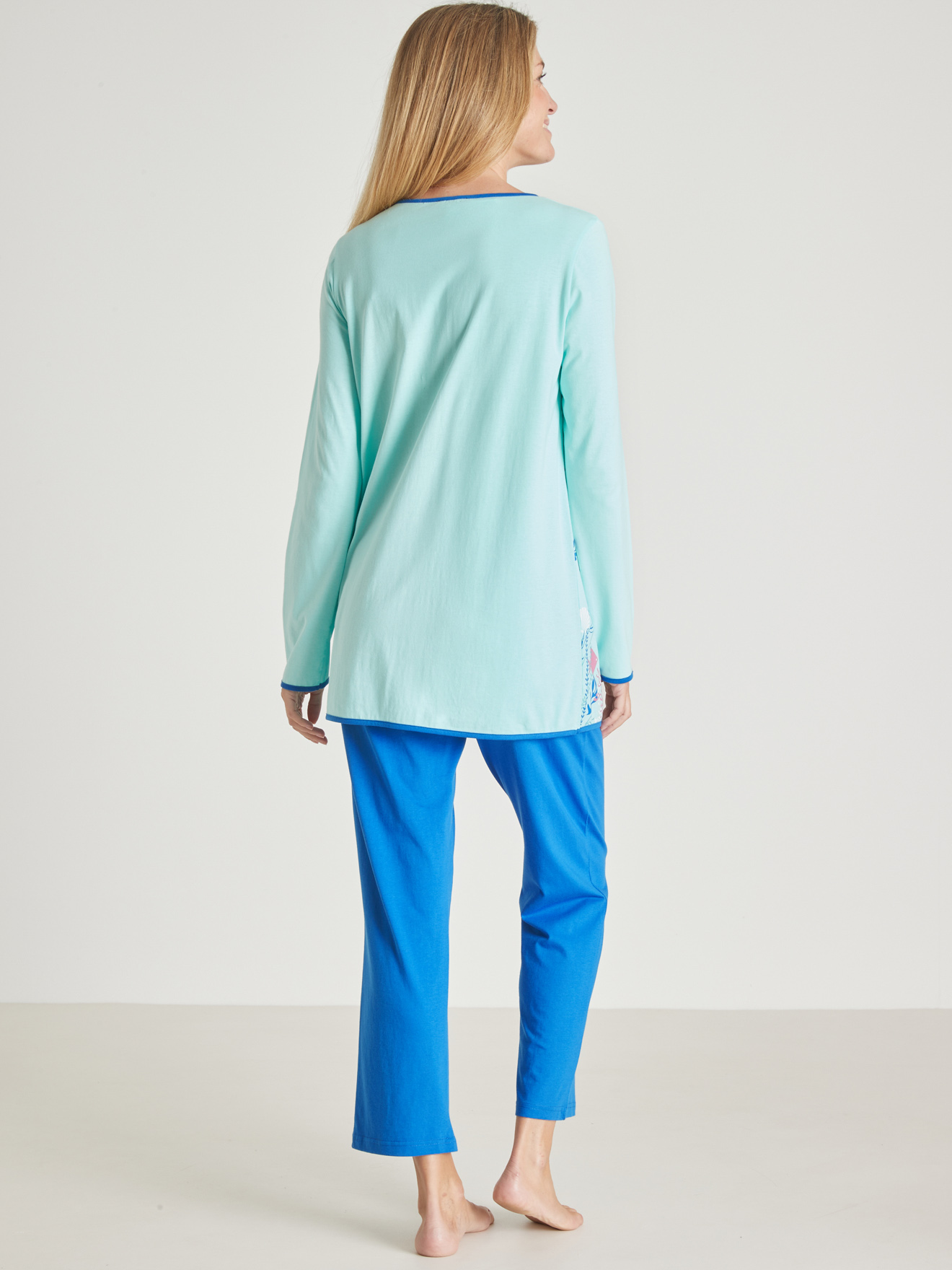 Pyjama fantaisie maille pur coton
