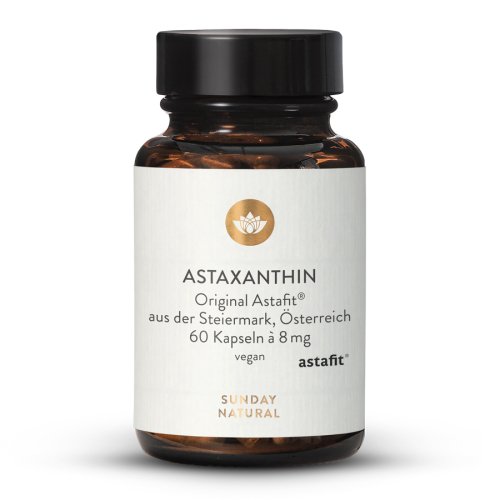 Sunday Natural Products  ASTAXANTHIN 8 mg Kapseln Astafit ®