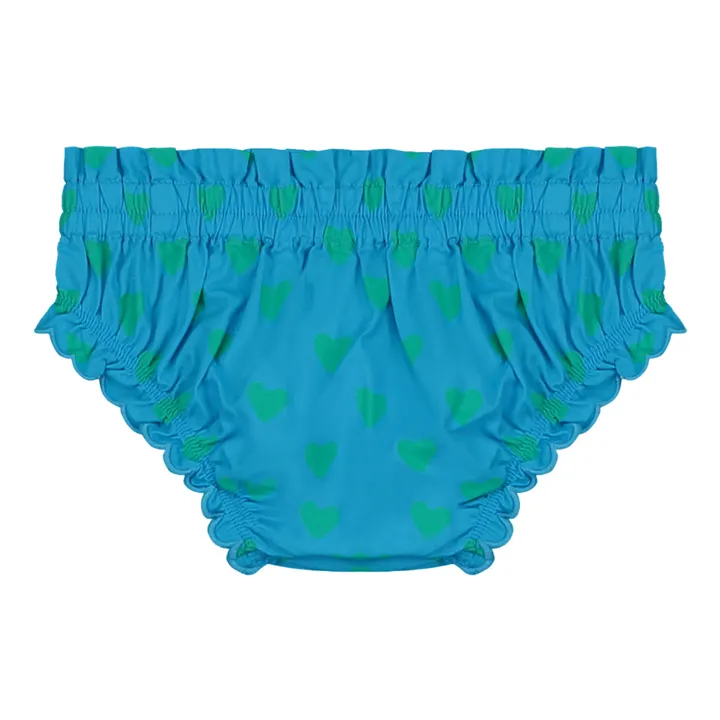 Holi & Love Bloomer Betty Cœur Coton Bio | Turquoise