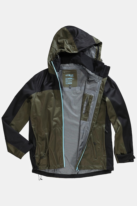 HYPRAR Funktionsjacke, wasserdicht, Kapuze