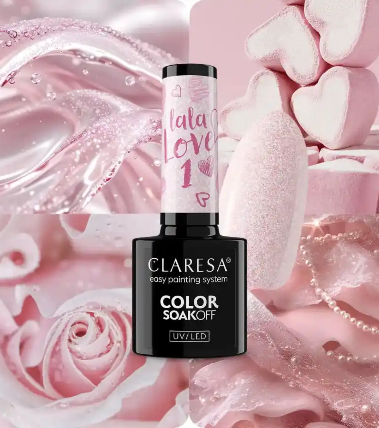 Claresa - *La La Love* - Esmalte semipermanente Soak off - 01