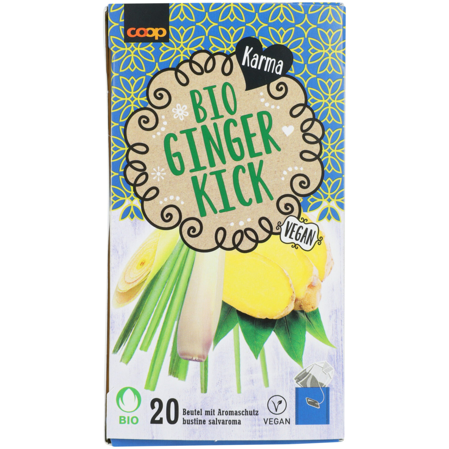 Karma Bio Tee Ginger Kick 20 Beutel