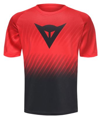 Maillot Manches Courtes Enfant Dainese Scarabeo Rouge/Noir