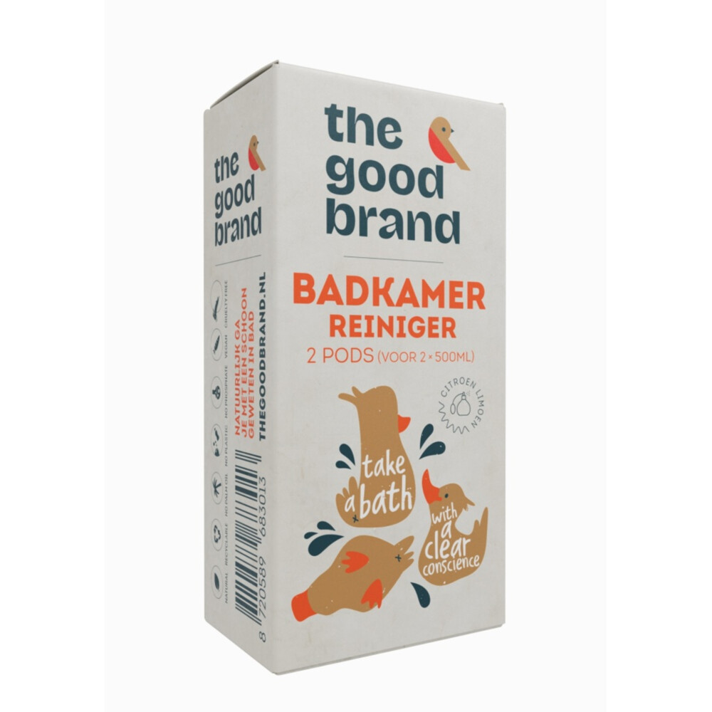 The Good Brand Badkamerreiniger Pods2 stuks