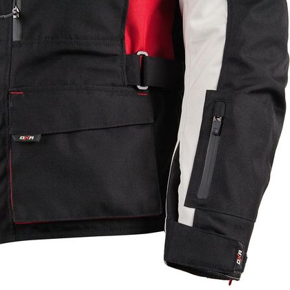 Veste DXR ROADTRIP - Noir / Rouge