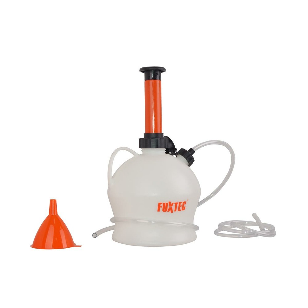 Pompe vidange huile moteur - fx-ap4l - 4l, manuelle, huile debroussailleuse, tondeuse, taille haies