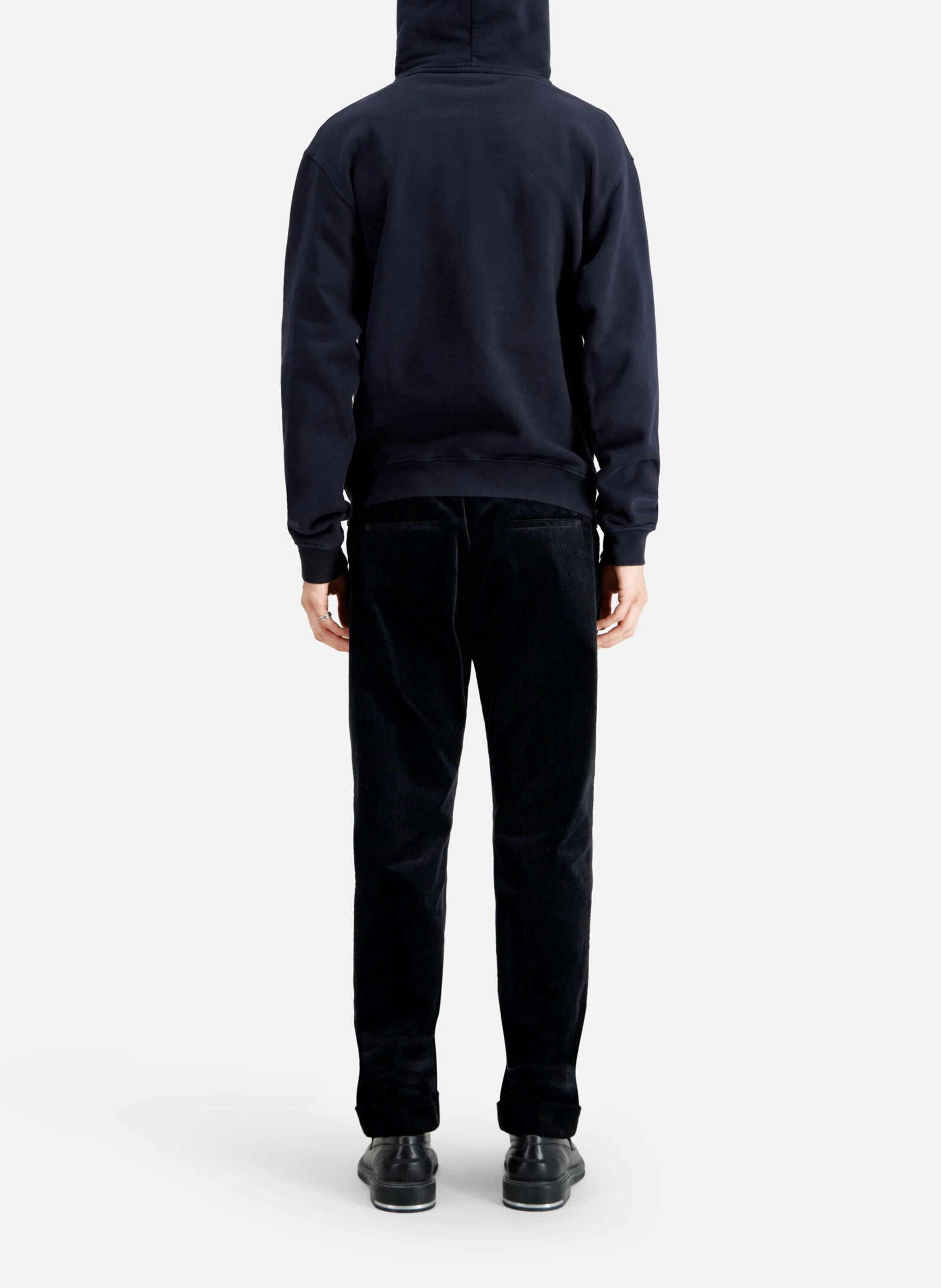 Sweat à capuche sérigraphié | Noir