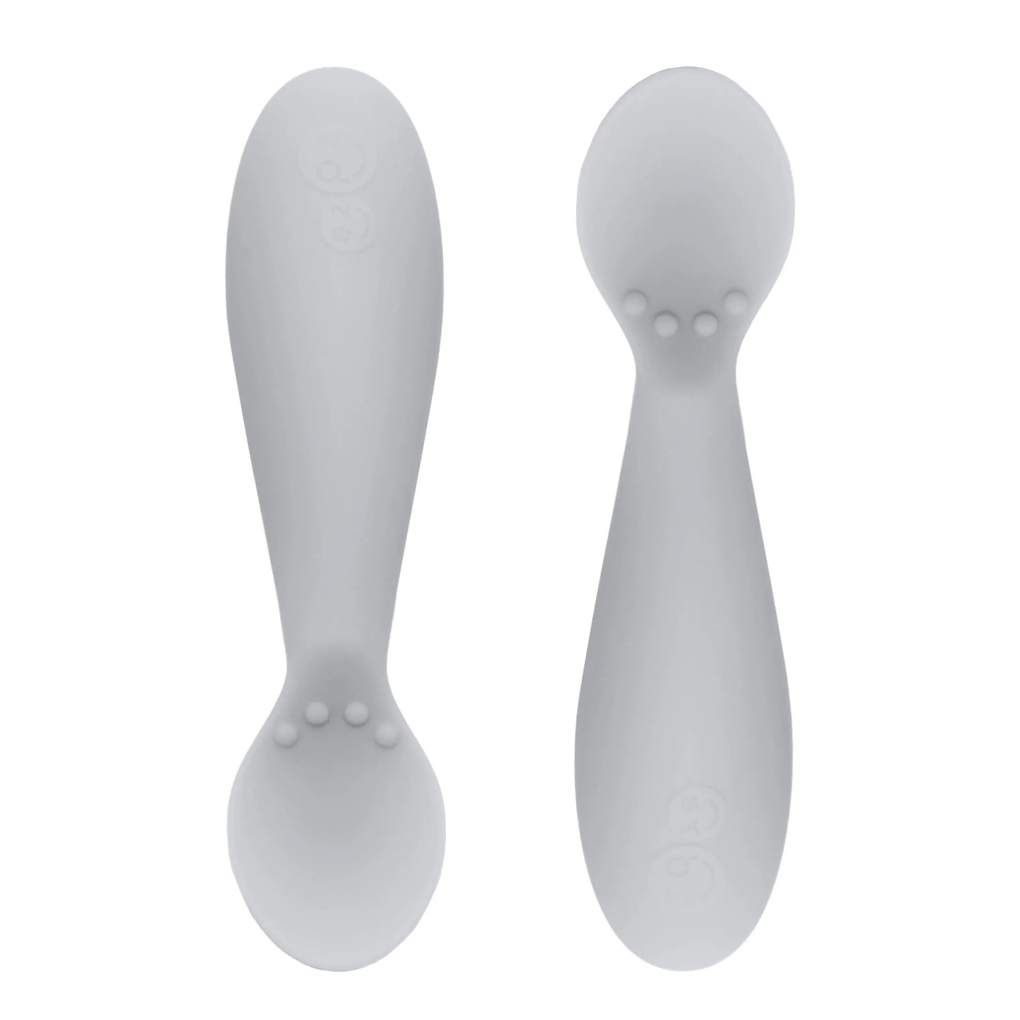 EZ PZ Fun Cuillères Tiny Spoon Paquet de 2 - Gris