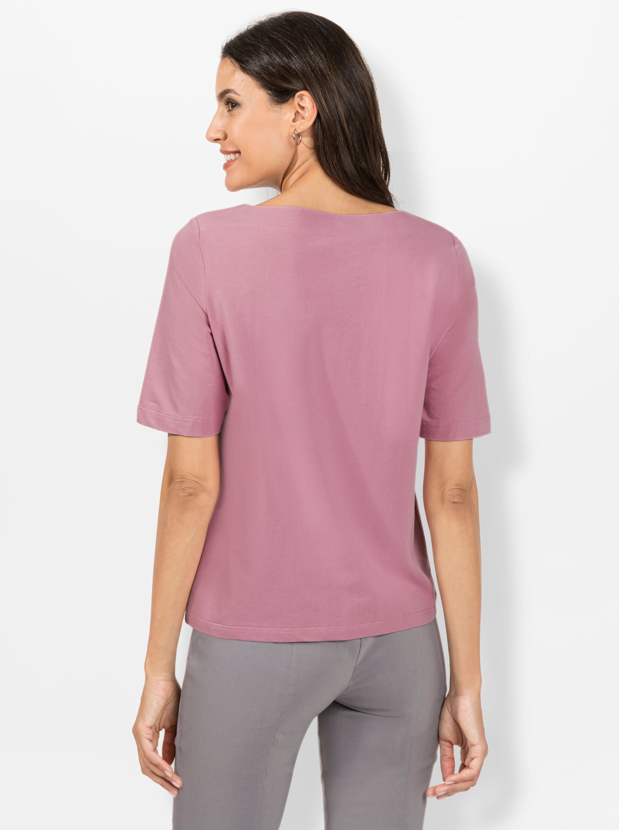 Shirt in altrosa