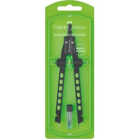 Faber-Castell Schnellverstellzirkel, FACTORY NEON 17, sortiert