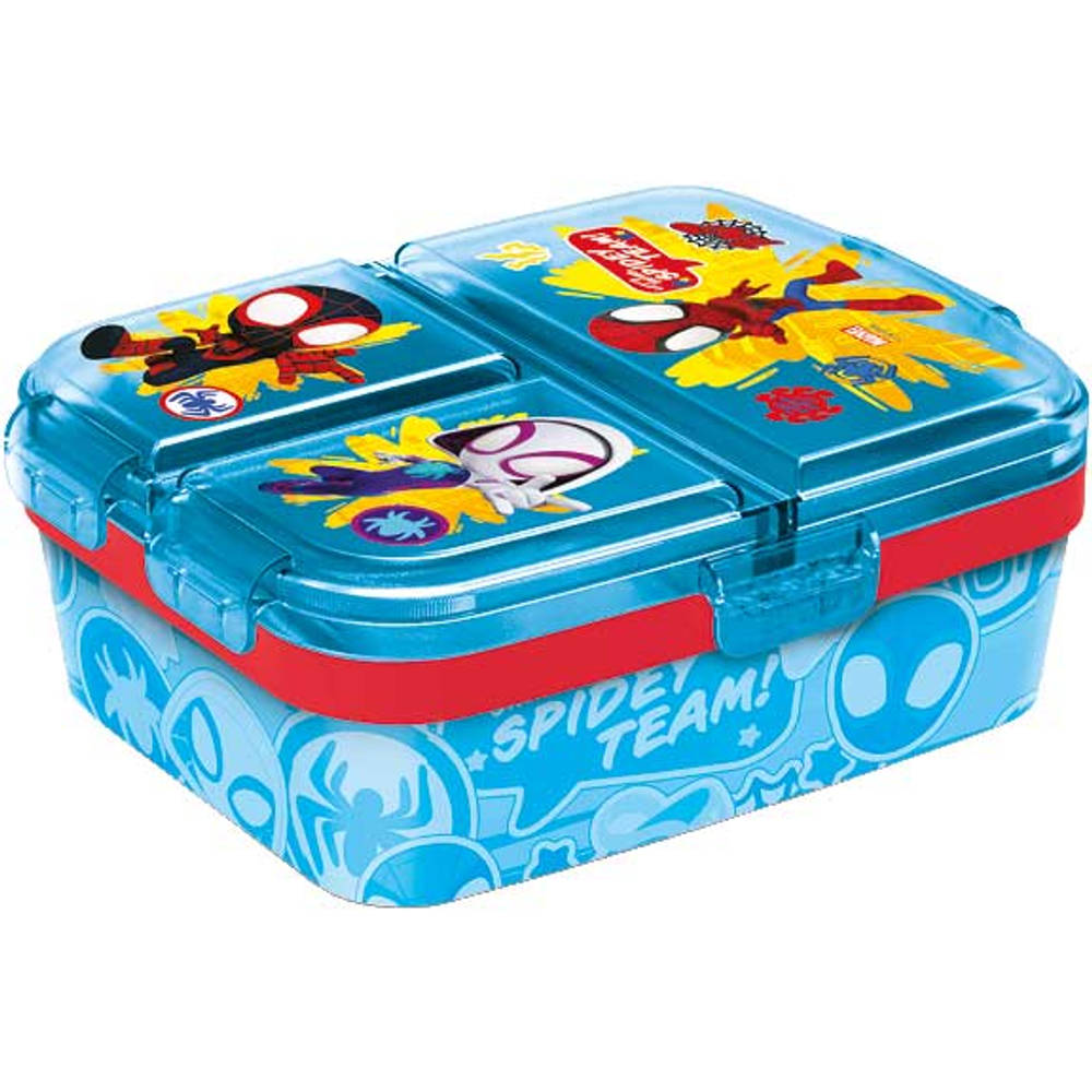 Spidey lunchbox met vakken