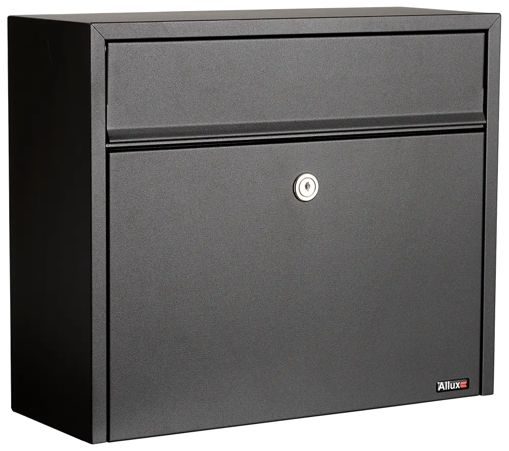 Allux Postkasse 110 - sort