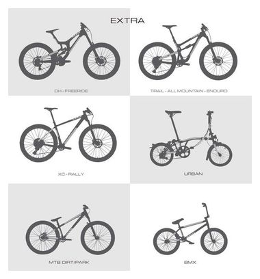 Kit protection de cadre ALL MOUNTAIN STYLE JoyRide XL 10 pcs