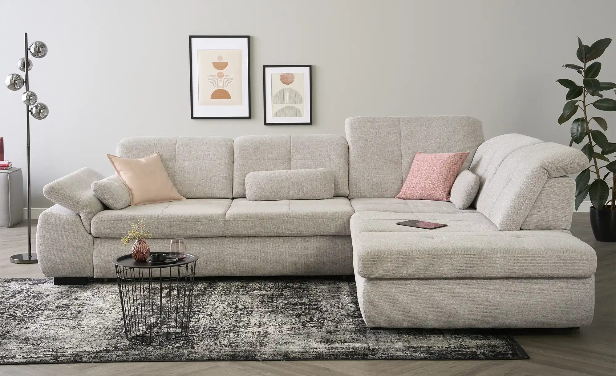 Ecksofa mit Funktion Perry