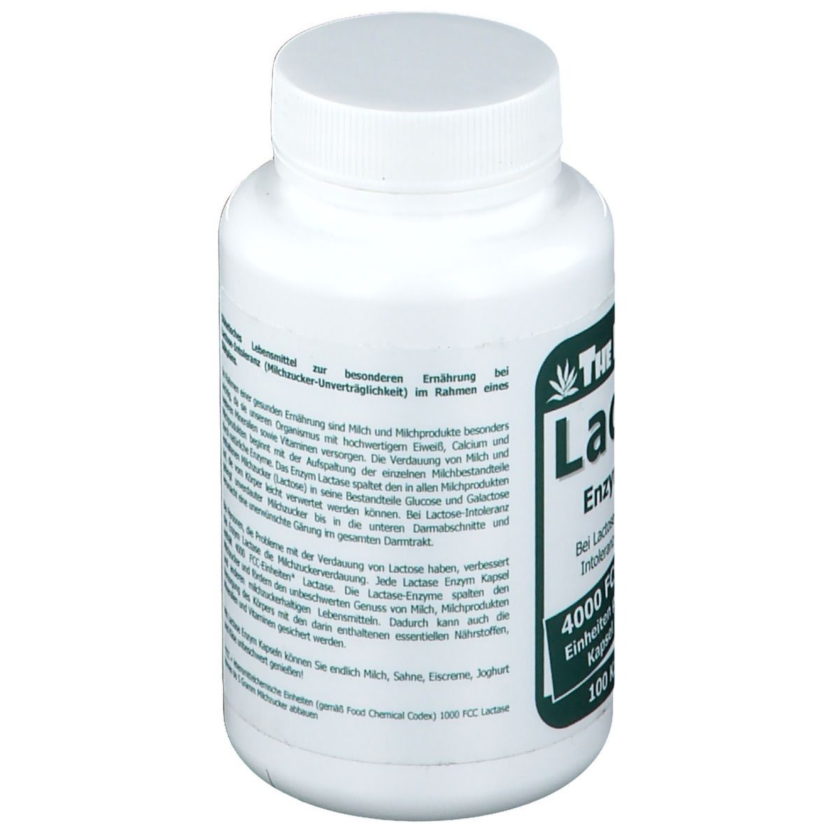 Lactase 4000 FCC Enzym Kapseln