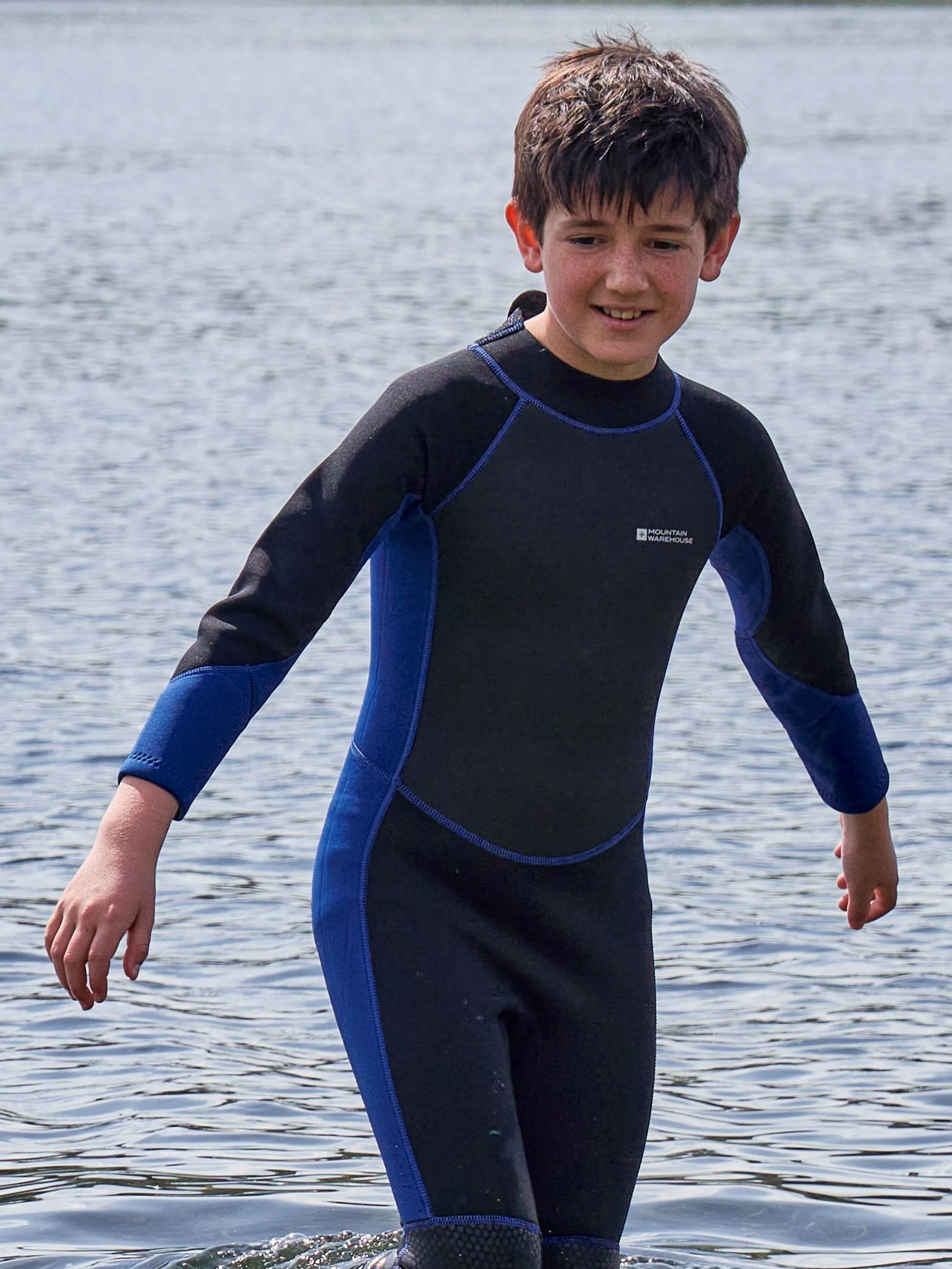 Grijs - Mountain Warehouse - Volledige wetsuit van 2,5 mm neopreen voor kinderen