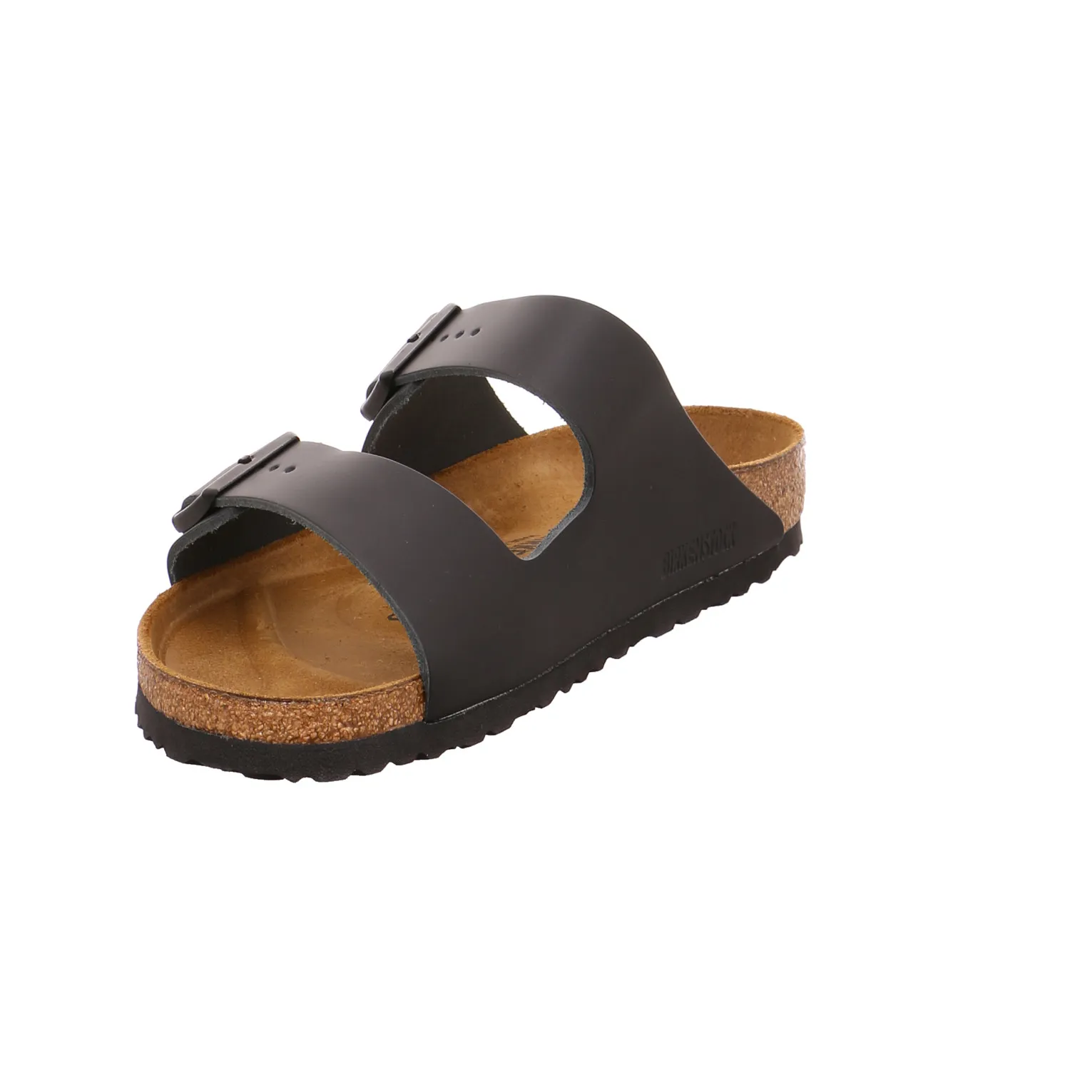 BIRKENSTOCK Bio-Mûles Schwarz Lederimitat
