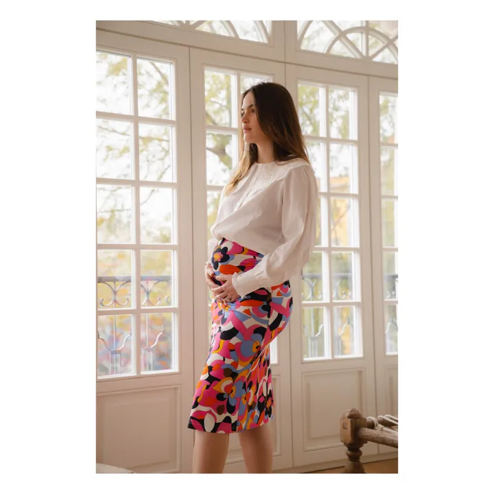 Paloma Collection Jupe de Grossesse Clementina Ibiza | Rose
