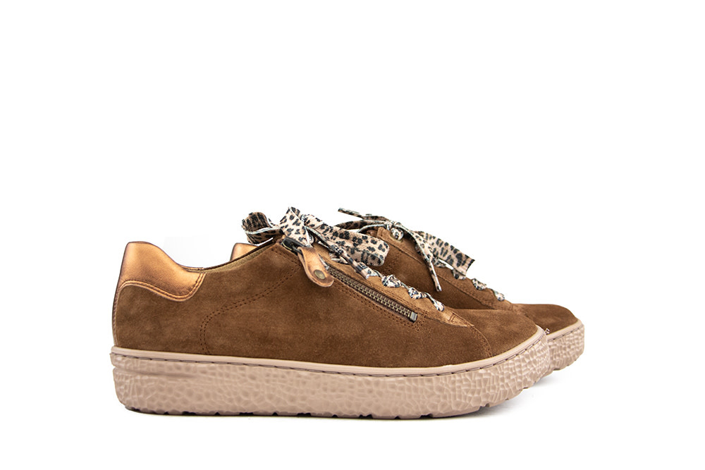 Hartjes Phil Shoe Cognac Tabacco  Velour