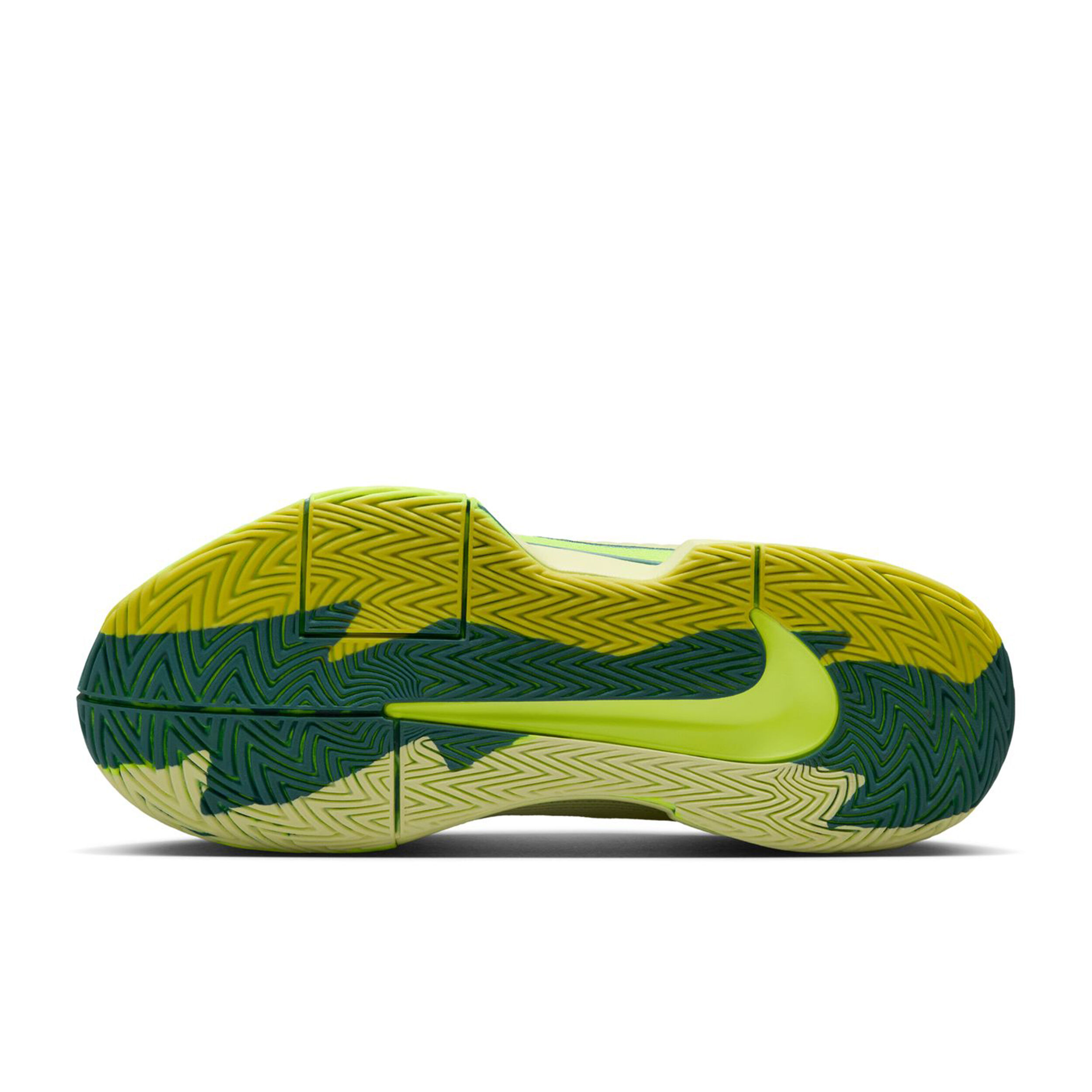 Nike GP Challenge Pro PRM Chaussures Toutes Surfaces Femmes - Jaune Lemon, Bleu Petrol