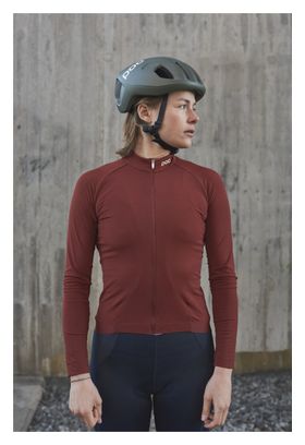 Maillot Manches Longues Femme Poc Ambient Thermal Garnet Rouge