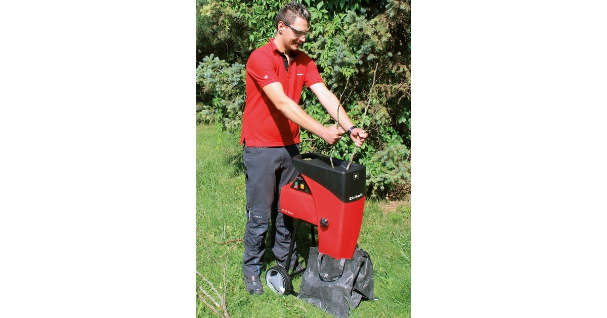 EINHELLFluisterhakselaar GC-RS 2540  (Rood/zwart)